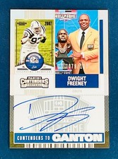 2024 Panini Contenders Dwight Freeney Contenders To Canton On Card Auto SP# /100