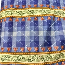 10 2/3 yds Pierre Deux Fabric Gordon French Country For Kravat 2004 Teflon Blue