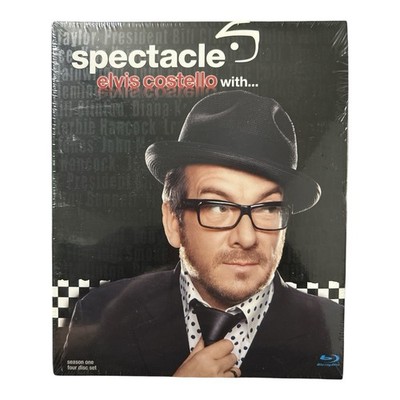 Elvis Costello: Spectacle Season One (4-Disc Blu-ray Set, 2008) W/Slipcover (182