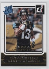 2015 Panini Donruss Rated Rookie Stat Line Season 12/138 Rashad Greene #237 0b2