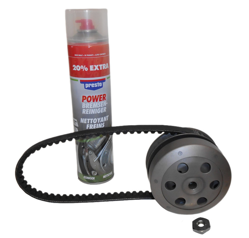 Kit embrayage ventilé 107mm pour moteur Minarelli 2T liquide et air