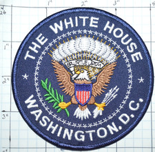 WASHINGTON D.C. THE WHITE HOUSE POLICE PATCH