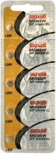 Maxell Watch Battery Button Cell SR516SW 317 Pack of 5 Batteries
