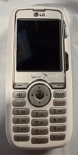 LG Rumour LX260 White Sprint TFT QWERTY Keyboard Slider Mobile Phone Untested