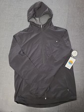 Vuori Men's Outdoor Trainer Jacket Shell Black V512 Medium