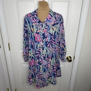 lilly pulitzer natalie shirt dress Natalie Maxi Cover-Up