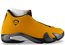 jordan ferrari 14 yellow