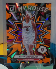 2025 DONRUSS WNBA MY HOUSE ORANGE LASER RHYNE HOWARD SN# 361/399