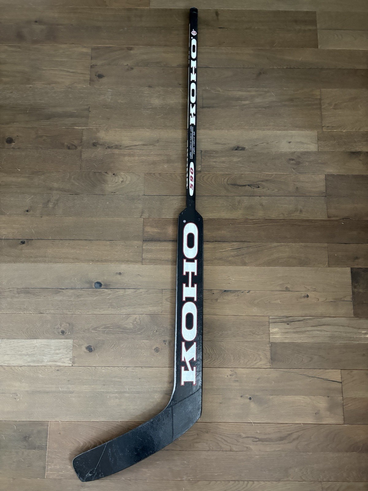 David Abeshire Autographed Signed Hockey Goalie Stick. NHL Colorado Avalanche.
