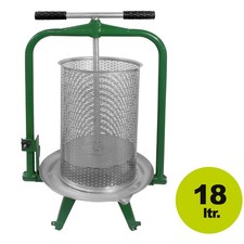 Fischer Obstpresse Spindelpresse Wein Beerenpresse Apfel Maische Presse 18 Liter