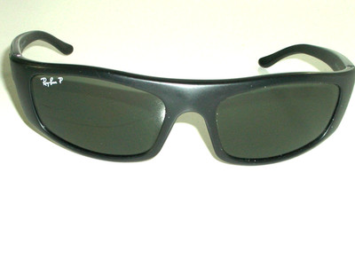Ray-Ban RB 601 3N 美品　廃盤　希少 RAY-BAN ITALY RB4053 601-S/9A 3P MATTE BLACK POLARIZED SLEEK WRAP