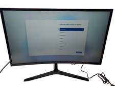Samsung 27" Essential S3 S36GD Series FHD 1800R Curved Computer Monitor
