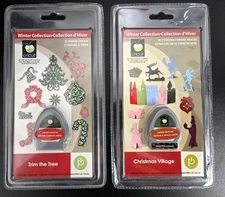 Cricut Winter Collection Cartridges - Christmas Village & Trim Tree - Free Ship