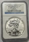 2011 P $1 Reverse Proof 25th Anniversary American Silver Eagle NGC PF 69 #008