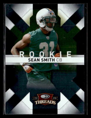 2009 Donruss Threads #189 Sean Smith Silver Holofoil NMMT+