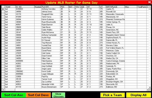 Joe Zambuto's MLB Prediction Software Program - Picture 6 of 6