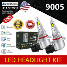 HB3 LED Headlight Bulb Car High Beam Kit 6000K White For 2013 2014 Toyota RAV4