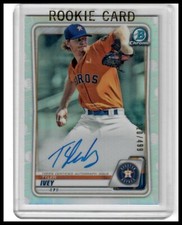 2020 Bowman Chrome #CPA-TI Tyler Ivey Prospect Autographs Houston Astros RC