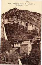 CPA TOUET-sur-Var-La Cascade (261897)