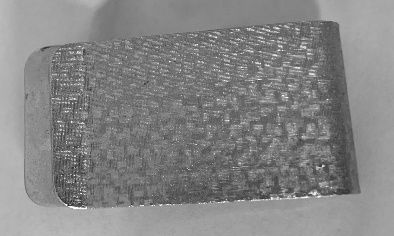 Vintg Tie Clip Pin Money Clip Stock Market Ticker Tape Wall Street IBM