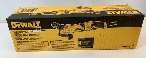 NUEVA AMOLADORA ANGULAR DEWALT DWE43116 4-1/2 pulgadas NUEVA - Imagen 5 de 7
