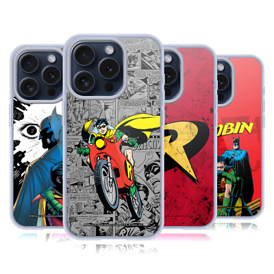 OFFIZIELLE BATMAN DC COMICS ROBIN SOFT GEL HÜLLE HUELLE FÜR APPLE iPHONE HANDYS