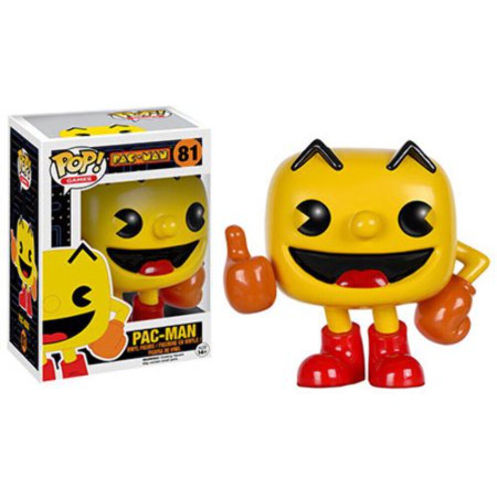 Funko POP! Games: Pac Man - Pac Man (Damaged Box) #81