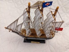 Wooden Model Ship Boat Cutty Sark Ship On Stand Maritime Boat