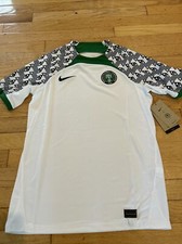 NIKE Nigeria National Team Away Jersey Women's Sz Medium DN0769-100 95 White