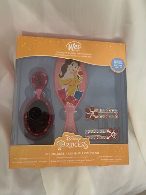 Disney Princess Wet brush Kit Beauty and the Beast NEW IN PACKAGE 