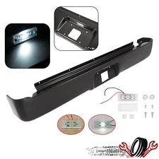 Rear Roll Pan Electrophoresis w/ License Plate Light Kit For Ford F150 2004-2014