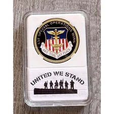 AIR FORCE 1st SPECIAL OPERATIONS WING Challenge Coin with beautiful case new
