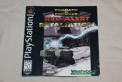Sony Playstation 1 PS1 Command & Conquer Red Alert Retaliation Manual ONLY