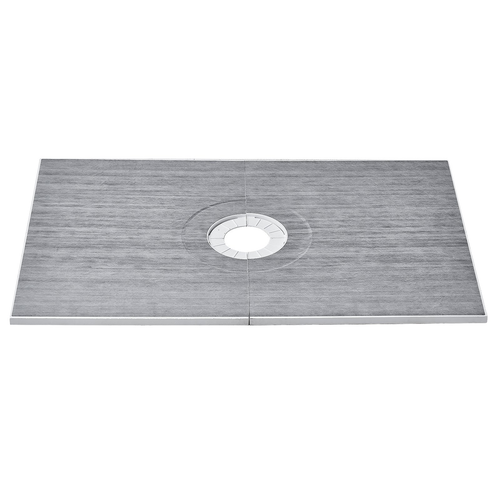 Shower Pan Kit 60x38" Tile Ready Base Pre-Sloped Waterproof Center Drain for DIY - Picture 9 of 12