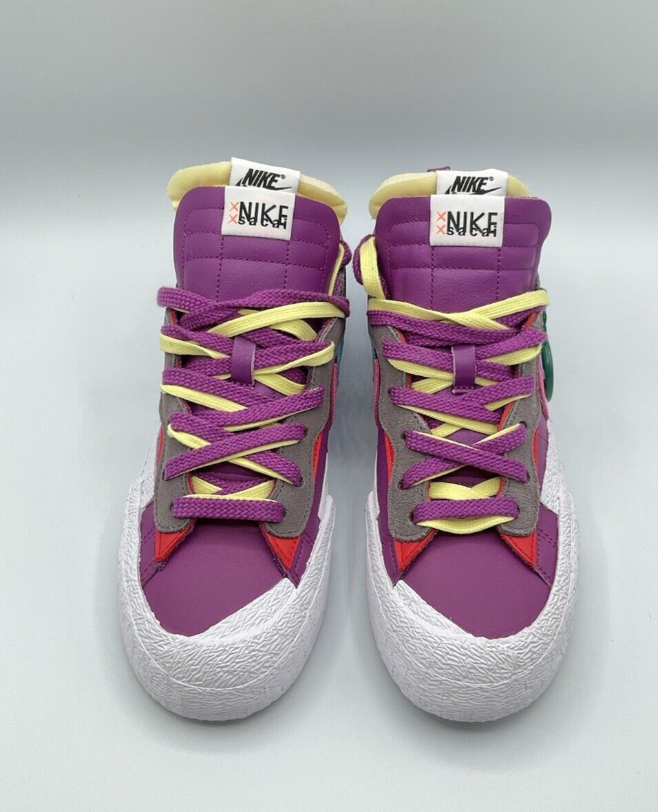 SACAI X NIKE Nike Blazer X Sacai KAWS Viola Crepuscolo Sneakers Basse USM8.5 W10