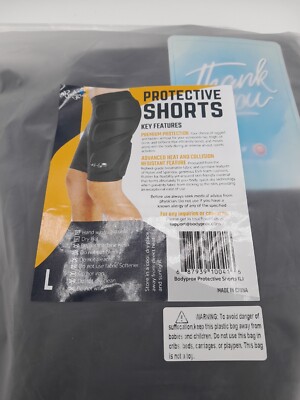 BODYPROX 141874 Shorts Protective Padded for Skating Size large