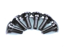 6x Upper & Main Fairing Screws Bolts Shoulder for Suzuki GSX-R1000 K1 K2 2001-02