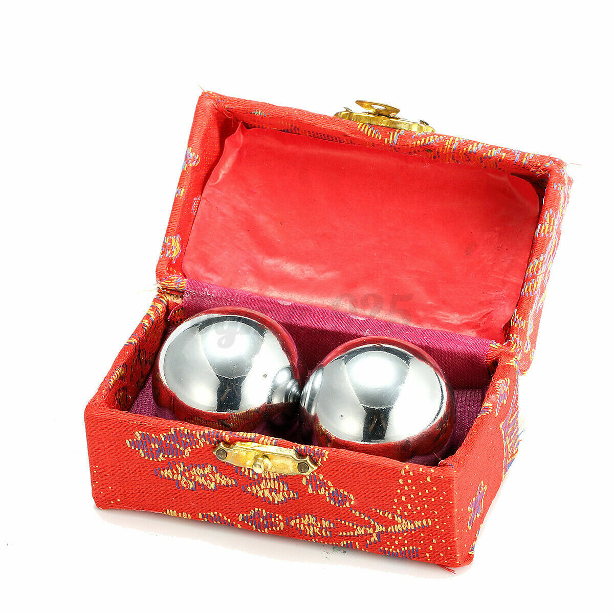 2x Baoding Balls Chinese Health Exercise Stress Relief Relaxation