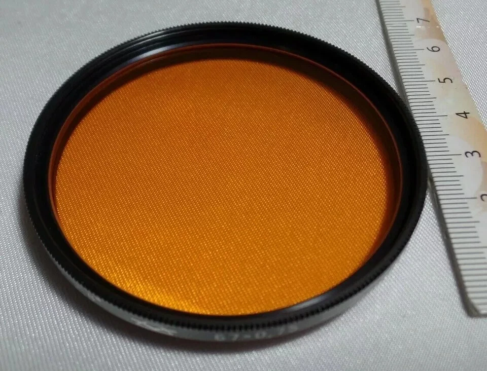 d Orange 2.8x KMZ 67x0.75mm Vintage Russian Light Filter 67mm for LENS 2983
