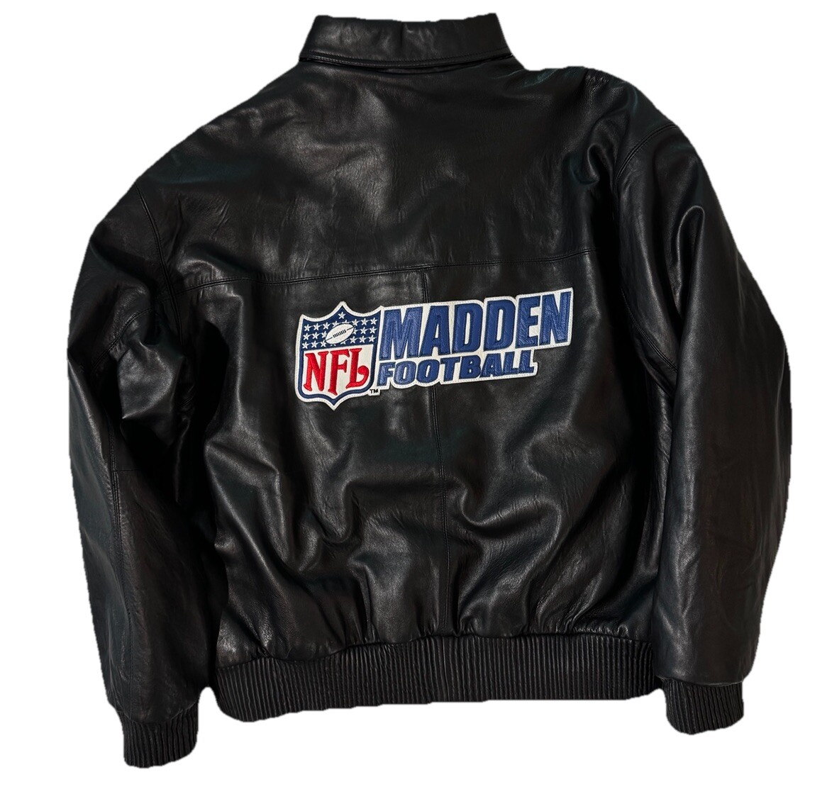 VTG Madden Football Ecko Unltd Leather Jacket Video Game EA