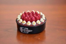 90's Acme Strawberry Cheesecake Refrigerator Fridge Magnet (Mini Dollhouse)
