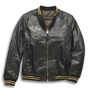 harley davidson leather bomber jacket