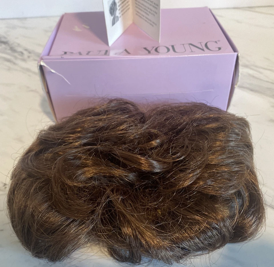 Peluca Paula Young Modest Touch A1068 Color 30 Medio Castaño Rojizo Topper Foto 2 de 4