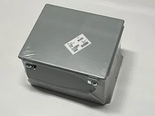 QTY Hoffman NVENT A12108CH JIC Box Enclosure 12' x 10" x 8" Hinged, Screw Clamp