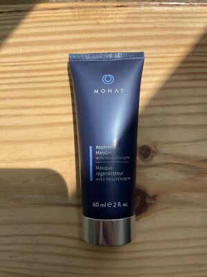 Monat Replenish Masque with Rejuveniqe Travel Gym Sample 2 oz NEW Sealed