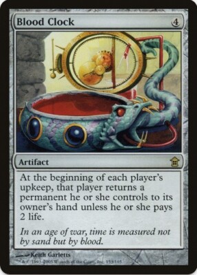 1 x Blood Clock - Saviors of Kamigawa - LP - MTG - EOF