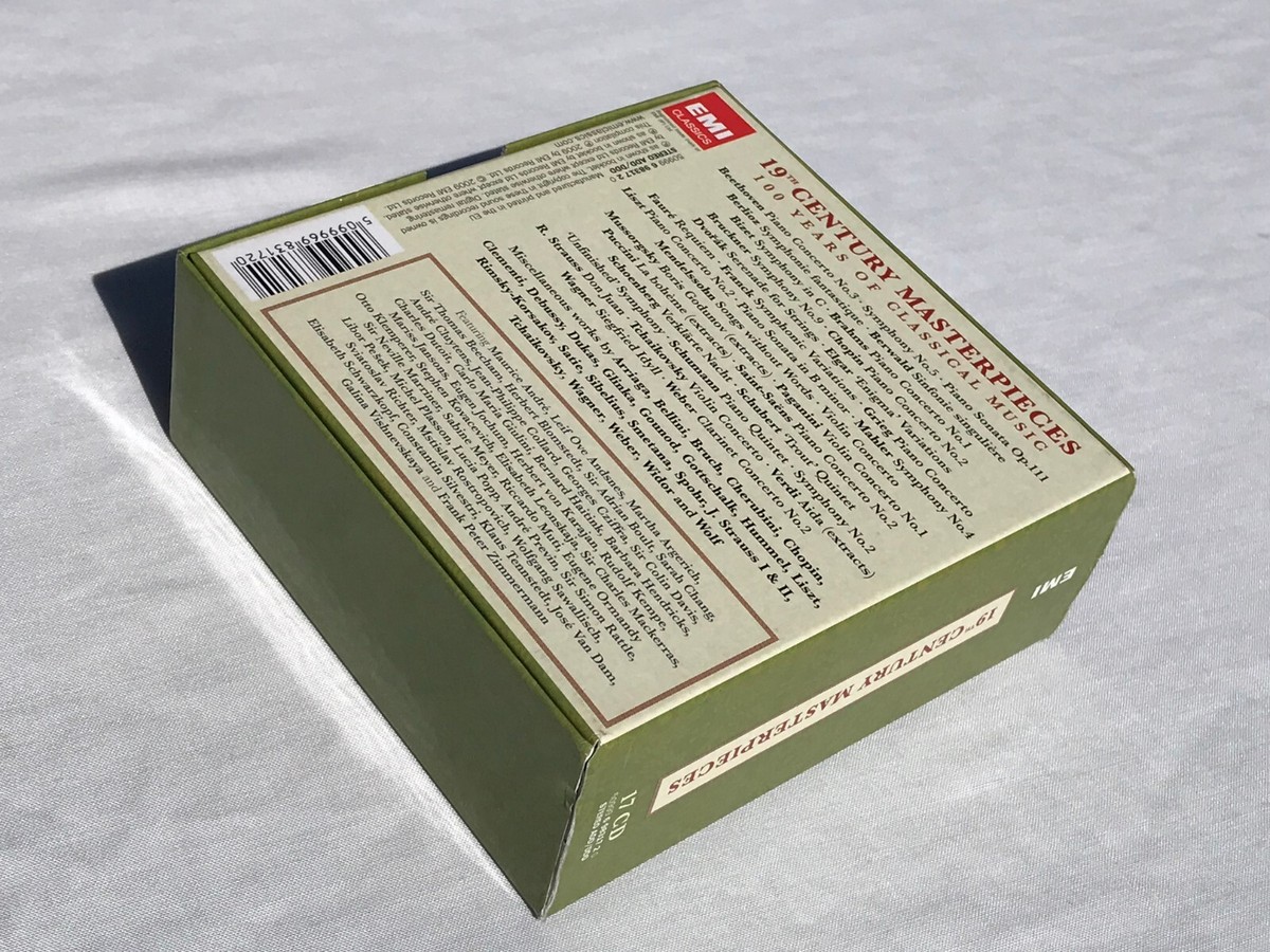 【未開封多数！】Classical　Music 19th Century - 100 Years of Classical Masterpieces (17 CD