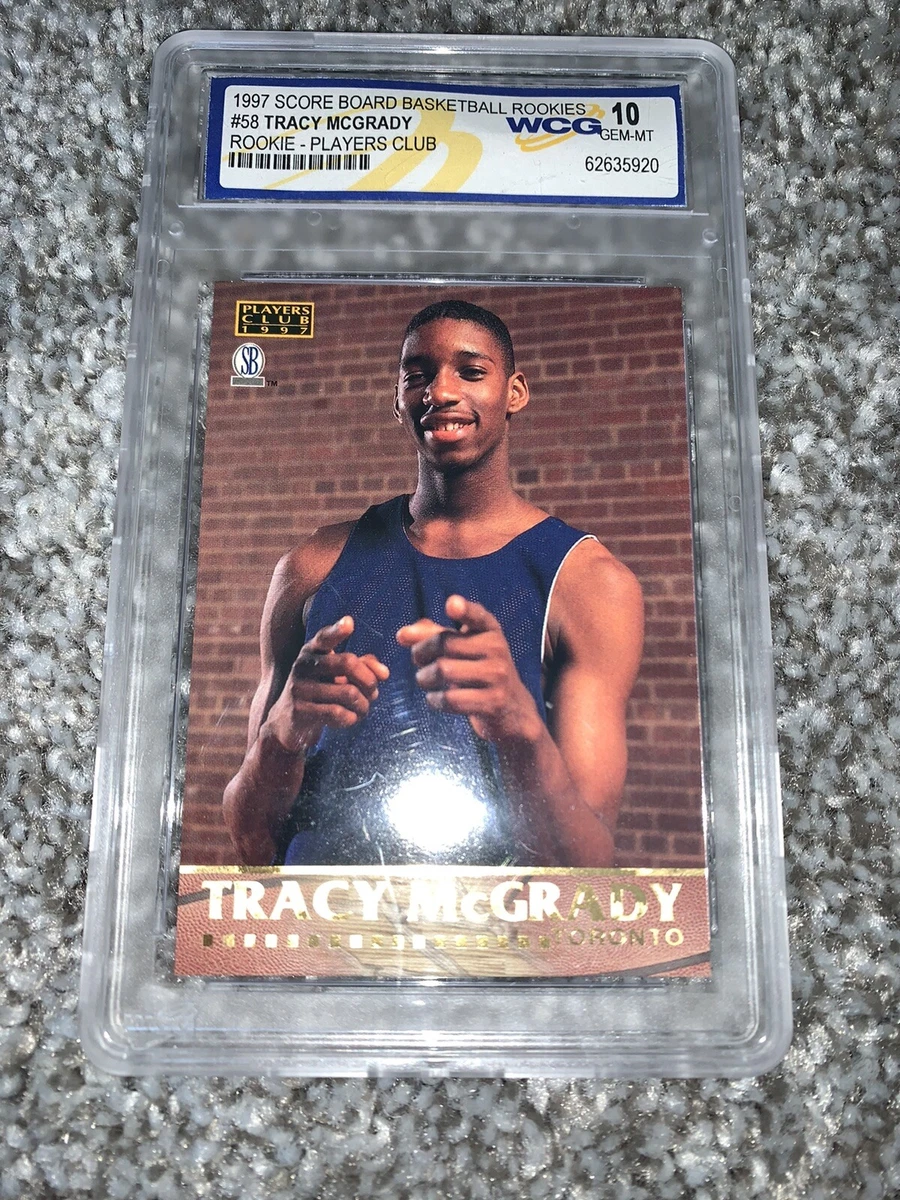 McGrady, Tracy 1997 Score Board Players Club Rookie