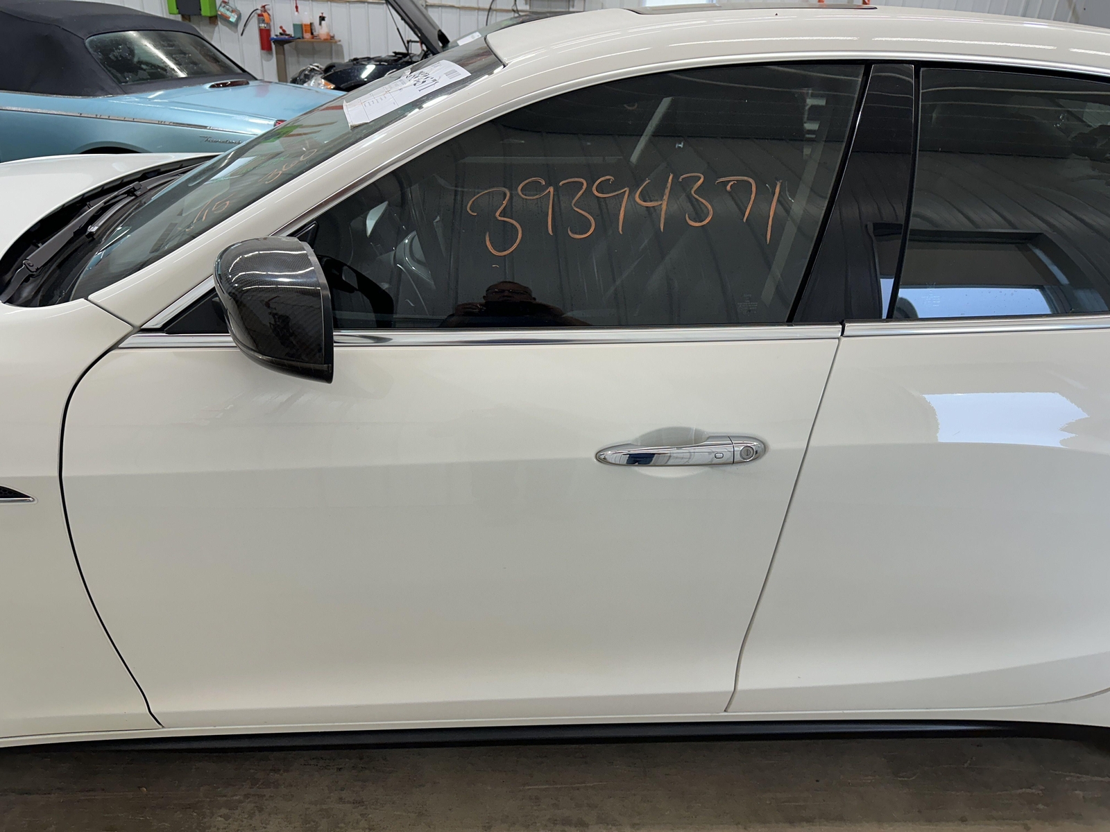 15 MASERATI GHIBLI DRIVER LEFT FRONT DOOR BIANCO NEVE/WHITE 268