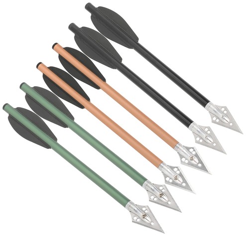 6.3'' Archery Crossbow Bolts Aluminum Arrows Blade Broadhead Hunting Target - Picture 14 of 17